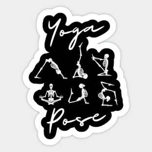 Yoga Pose Sticker